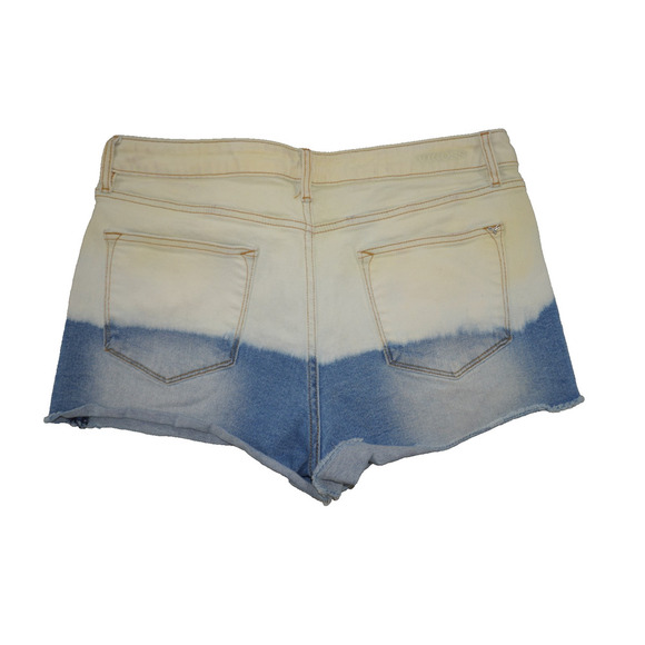 Vigoss Ace Dip Dye Ombre Denim Shorts Women’s Size 8 Frayed Hem Summer Cutoffs - Picture 2 of 6
